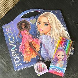 3-Piece Glamour Special Coloring & Designer Set